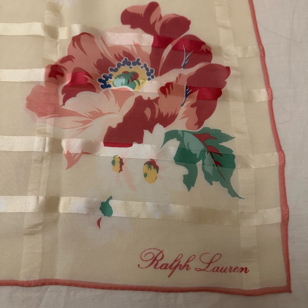 Ralph Lauren silk scarf